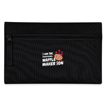 I Am The Professional Waffle Maker Son - Pencil Case - black - Front