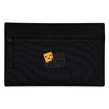 Süßes Waffle Design I'm Waffley Cute - Pencil Case - black - Front