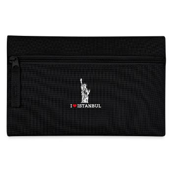 I Love Istanbul Cool Statue Of Liberty Turkey Pun - Pencil Case - black - Front