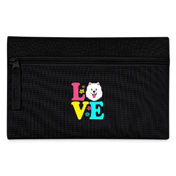 Samoyed Dog Samoyed - Pencil Case - black - Front