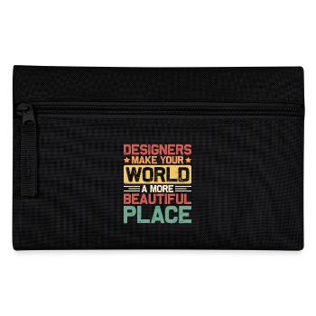 Designer - Pencil Case - black - Front