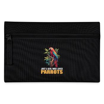 Parrot Parrot Parrot - Pencil Case - black - Front