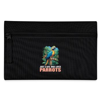 Parrot Parrot Parrot - Pencil Case - black - Front