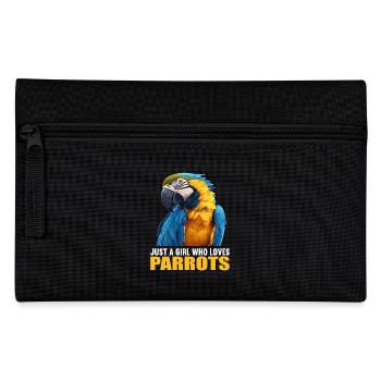 Parrot Parrot Parrot - Pencil Case - black - Front