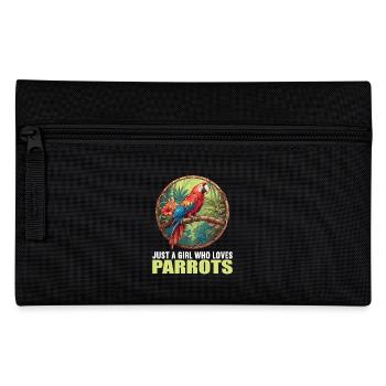 Parrot Parrot Parrot - Pencil Case - black - Front