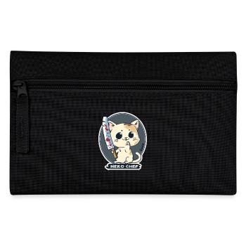 Neko Chef - Chat effronté avec couteau de chef - Trousse - noir - Devant