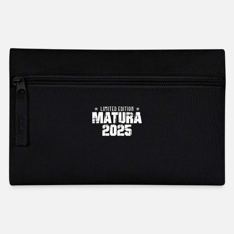 MATURA 2025 Maturant Matura Geschafft Lustiges - Federtasche - Schwarz