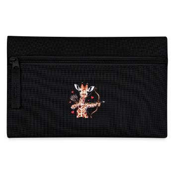 Adorable giraffe with bow and arrow in - Pencil Case - black - Front
