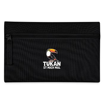 Toucan St Me Times, Toucan, Exotic Bird, - Pencil Case - black - Front