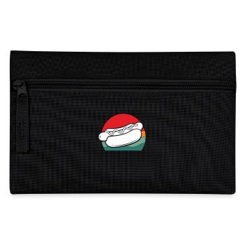 Hot Dog Liebhaber Im Vintage Stil - Federtasche - Schwarz - Vorne
