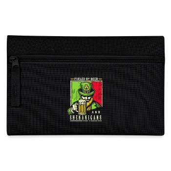 Saint-Patrick Chapeau drôle Bière Trèfle Fun - Trousse - noir - Devant