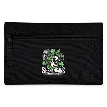 Coordonnatrice des manigances de la Saint-Patrick - Trousse - noir - Devant
