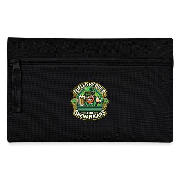 Saint-Patrick : Bière et farce - Trousse - noir - Devant