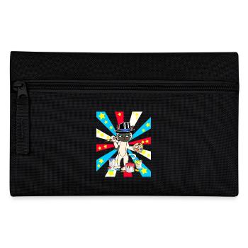 Künstler Katze Katzen Maler Kunst - Federtasche - Schwarz - Vorne