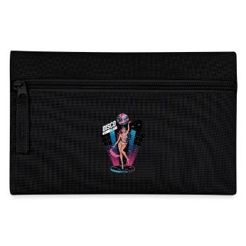 Disco Wonderland Retro Glamour Tanz - Federtasche - Schwarz - Vorne