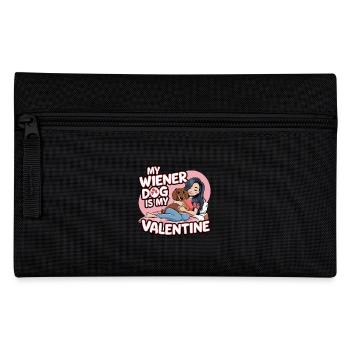 Dachshund: My Viennese dog is mine - Pencil Case - black - Front
