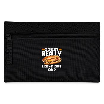 J’aime vraiment les hot-dogs - Hot Dog Lovers - Trousse - noir - Devant