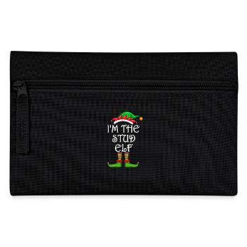 I'm The Stud Elf Shirt Matching Family Christmas - Pencil Case - black - Front