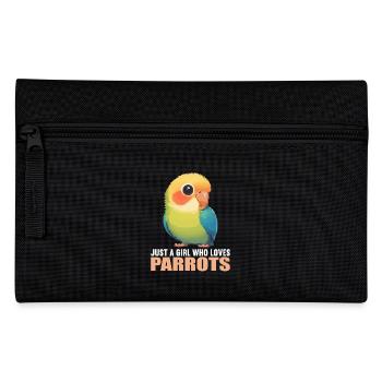 Parrot Parrot Parrot - Pencil Case - black - Front