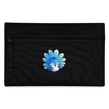 Peacocks Peacock - Pencil Case - black - Front