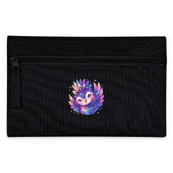 Peacocks Peacock - Pencil Case - black - Front