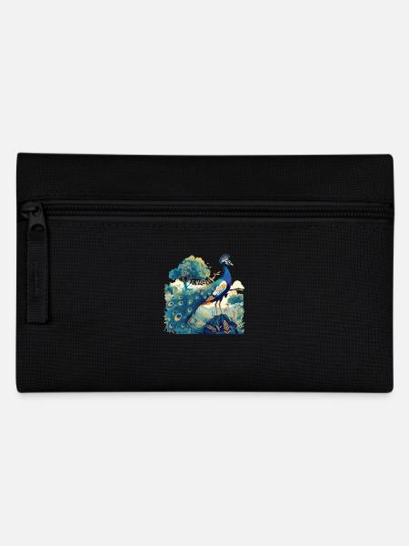 Peacocks Peacock - Pencil Case - black