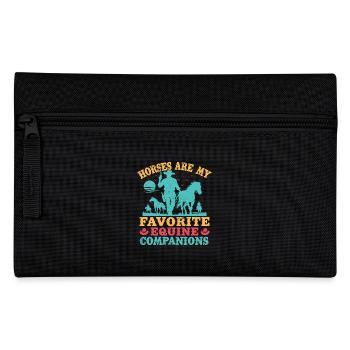 Hobby Horse Rider My Favorite Equine Companions - Federtasche - Schwarz - Vorne
