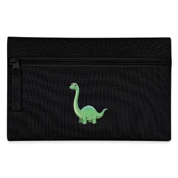 Dino Cartoon Diplodocus - Federtasche - Schwarz - Vorne
