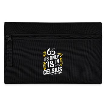 65 c’est seulement 18 en Celsius Anniversaire - Trousse - noir - Devant