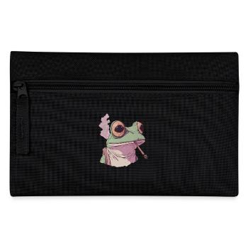 Grenouille avec d’énormes yeux et une articulation - Weed Frog - Trousse - noir - Devant