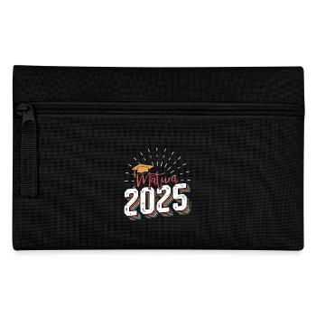 MATURA 2025 Maturant Matura Geschafft Lustiges - Federtasche - Schwarz - Vorne