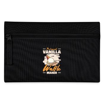 Professional Vanilla Waffle Maker - Pencil Case - black - Front