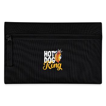 Roi du hot-dog pour les amateurs de hot-dogs - Trousse - noir - Devant