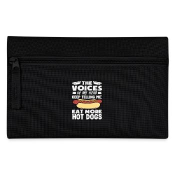 Les voix mangent plus de hot-dogs pour les hot-dogs - Trousse - noir - Devant