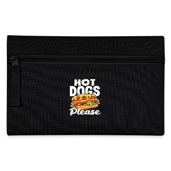 Amateur de hot-dogs s’il vous plaît Hot Dogs - Trousse - noir - Devant