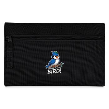 I Speak Fluent Bird für einen Ornithologe - Federtasche - Schwarz - Vorne