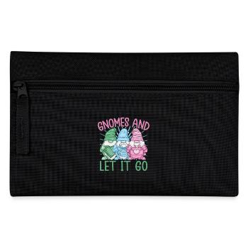 Garden Gnome Costume Gnomes & Let It Go Gnome - Pencil Case - black - Front