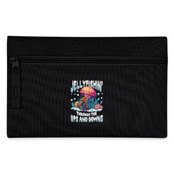 Jellyfishin' Through The Ups and Downs - Federtasche - Schwarz - Vorne