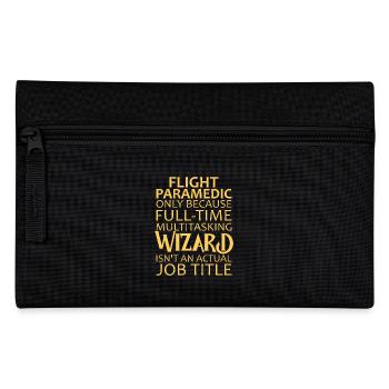 Flight Paramedic Wizard Luftrettung - Federtasche - Schwarz - Vorne