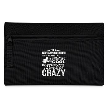 Personal Trainer Cool Personal Trainer - Pencil Case - black - Front