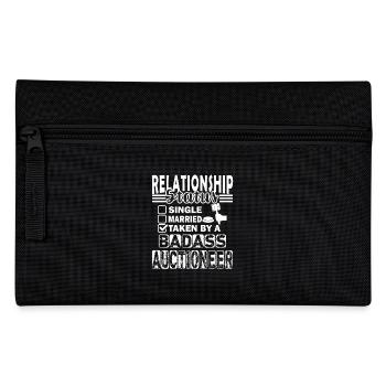 Auctioneer Relationship Status - Pencil Case - black - Front