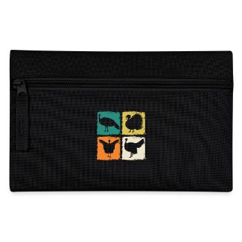 Poulets Coq Dinde - Trousse - noir - Devant