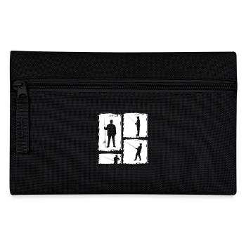 Angler Fishing - Pencil Case - black - Front