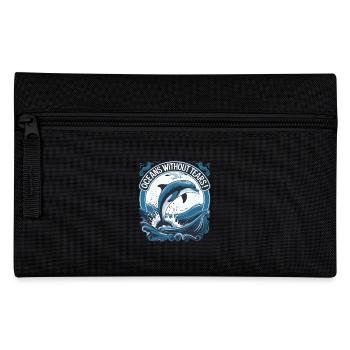 Oceans Without Tears Dolphine - Federtasche - Schwarz - Vorne
