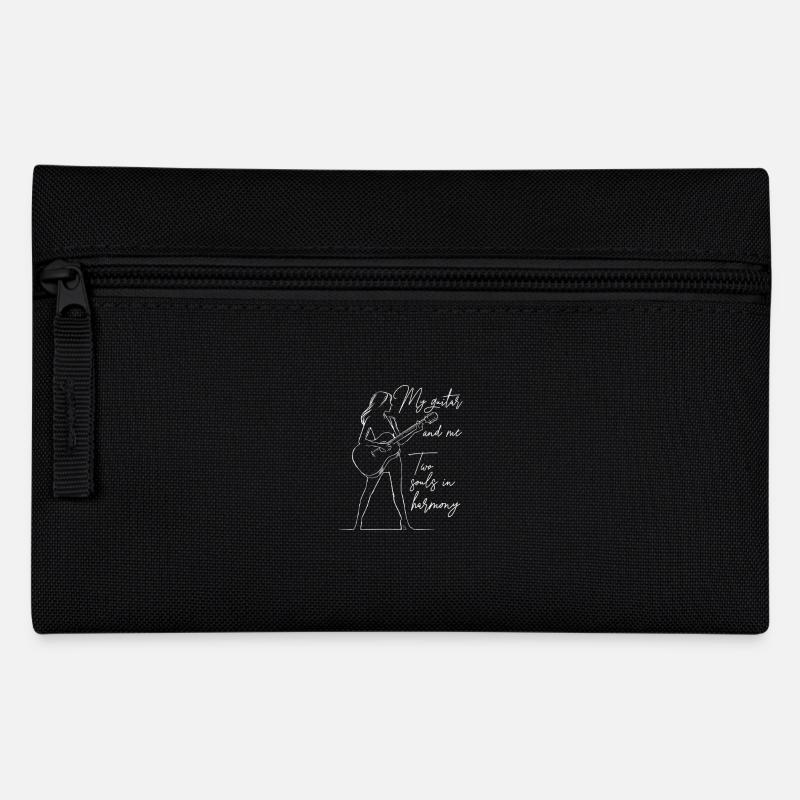 Ma guitare et moi guitariste - Trousse - noir