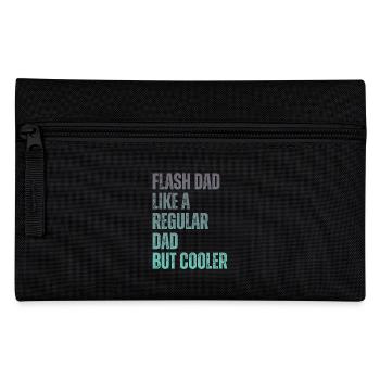 Bouldering Flash Papa Boulderer - Pencil Case - black - Front