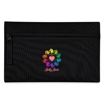 Cheval de loisir - Cheval de loisir - Equitation - Arc-en-ciel - Trousse - noir - Devant