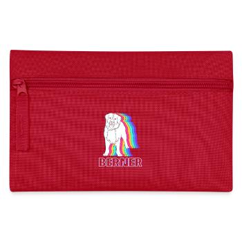 Bernese Mountain Dog - Pencil Case - red - Front