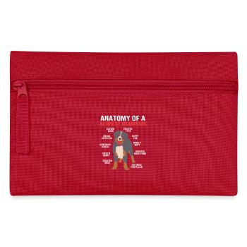 Bernese Mountain Dog - Pencil Case - red - Front