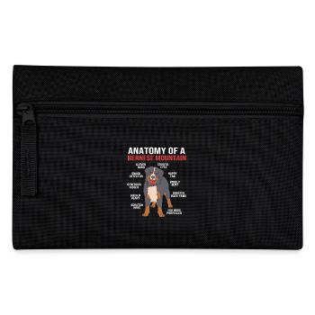 Bernese Mountain Dog - Pencil Case - black - Front